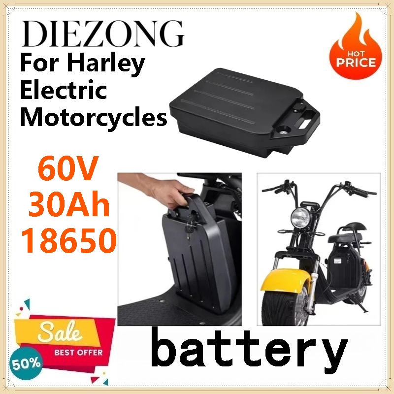 60V 30Ah Electric Scooter Battery - 60V 30Ah uitneembare lithium-batterijpack gemaakt van