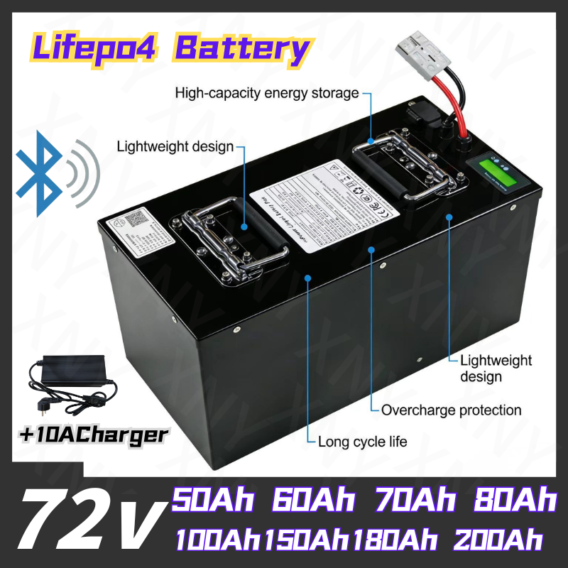 XNY-72V Lithium Batterij LifeP - 72V 60Ah Lifepo4 Battery Pack recensie en prijs