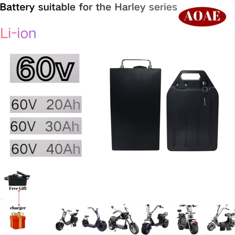 Voor Harley Batterij 60V 20Ah  - 60V 30Ah Electric Scooter Battery recensie en prijs